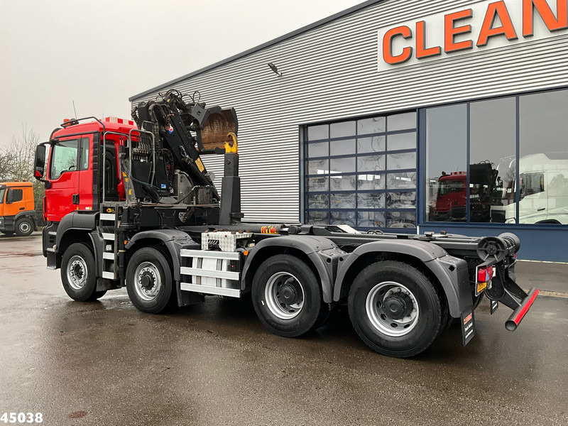 MAN TGS 35.400 8x6 Euro 6 HMF 16 Tonmeter Z-kraan - Hákový nosič kontajnerov, Auto s hydraulickou rukou: obrázok 5 MAN TGS 35.400 8x6 Euro 6 HMF 16 Tonmeter Z-kraan - Hákový nosič kontajnerov, Auto s hydraulickou rukou: obrázok 5