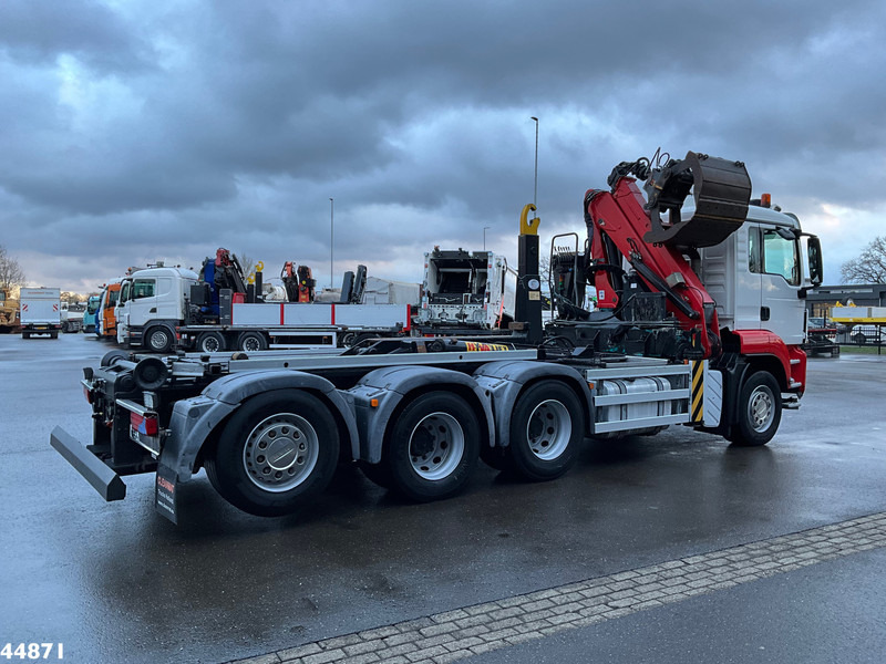 MAN TGS 35.440 8x4 HMF 16 Tonmeter Z-kraan - Hákový nosič kontajnerov: obrázok 4 MAN TGS 35.440 8x4 HMF 16 Tonmeter Z-kraan - Hákový nosič kontajnerov: obrázok 4