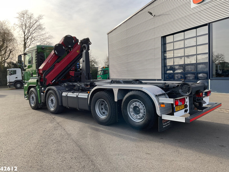 MAN TGS 35.460 8x2 Euro 6 HMF 26 Tonmeter laadkraan - Hákový nosič kontajnerov, Auto s hydraulickou rukou: obrázok 4 MAN TGS 35.460 8x2 Euro 6 HMF 26 Tonmeter laadkraan - Hákový nosič kontajnerov, Auto s hydraulickou rukou: obrázok 4