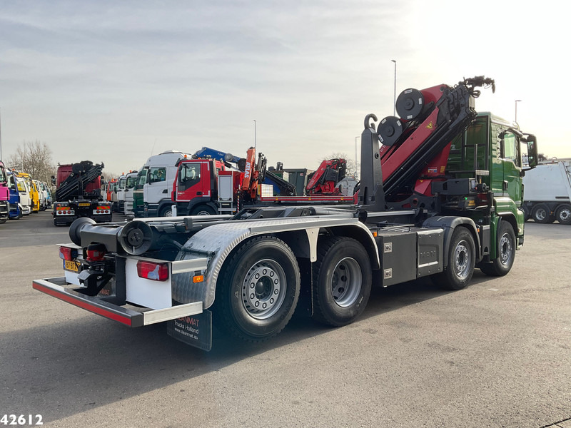 MAN TGS 35.460 8x2 Euro 6 HMF 26 Tonmeter laadkraan - Hákový nosič kontajnerov, Auto s hydraulickou rukou: obrázok 5 MAN TGS 35.460 8x2 Euro 6 HMF 26 Tonmeter laadkraan - Hákový nosič kontajnerov, Auto s hydraulickou rukou: obrázok 5