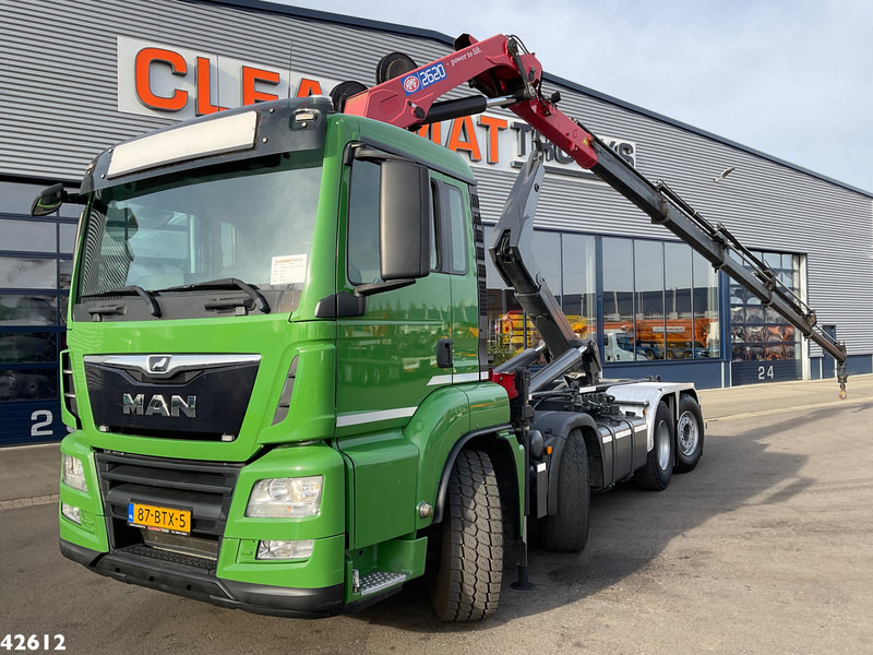MAN TGS 35.460 8x2 Euro 6 HMF 26 Tonmeter laadkraan - Hákový nosič kontajnerov, Auto s hydraulickou rukou: obrázok 1 MAN TGS 35.460 8x2 Euro 6 HMF 26 Tonmeter laadkraan - Hákový nosič kontajnerov, Auto s hydraulickou rukou: obrázok 1