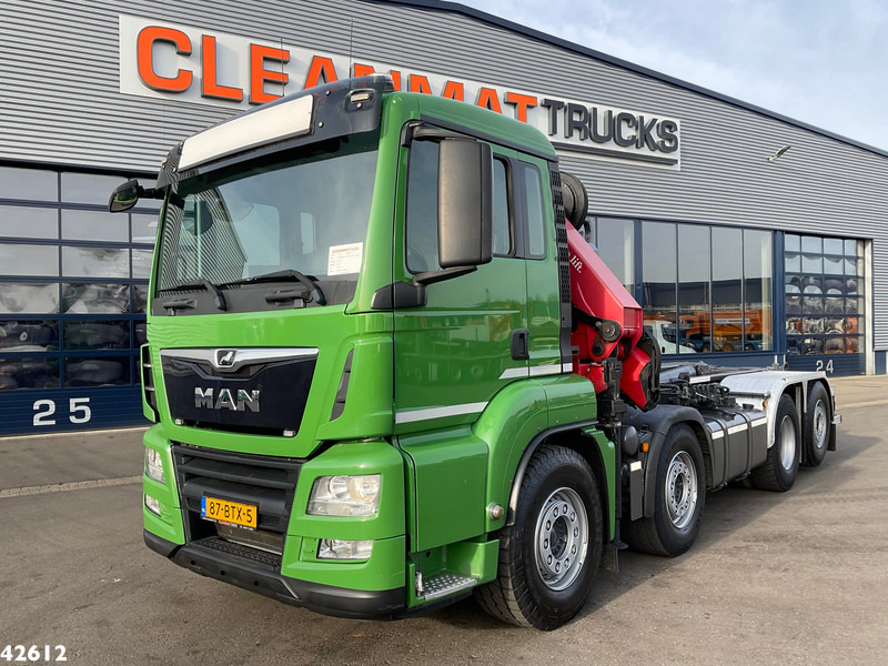 MAN TGS 35.460 8x2 Euro 6 HMF 26 Tonmeter laadkraan - Hákový nosič kontajnerov, Auto s hydraulickou rukou: obrázok 2 MAN TGS 35.460 8x2 Euro 6 HMF 26 Tonmeter laadkraan - Hákový nosič kontajnerov, Auto s hydraulickou rukou: obrázok 2