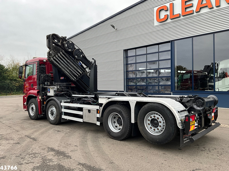MAN TGS 35.480 8x4H Euro 6 HMF 40 Tonmeter laadkraan + Fly-Jib - Hákový nosič kontajnerov, Auto s hydraulickou rukou: obrázok 5 MAN TGS 35.480 8x4H Euro 6 HMF 40 Tonmeter laadkraan + Fly-Jib - Hákový nosič kontajnerov, Auto s hydraulickou rukou: obrázok 5