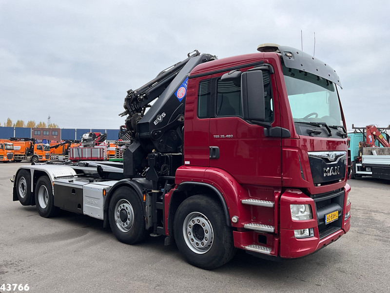 MAN TGS 35.480 8x4H Euro 6 HMF 40 Tonmeter laadkraan + Fly-Jib - Auto s hydraulickou rukou: obrázok 3 MAN TGS 35.480 8x4H Euro 6 HMF 40 Tonmeter laadkraan + Fly-Jib - Auto s hydraulickou rukou: obrázok 3
