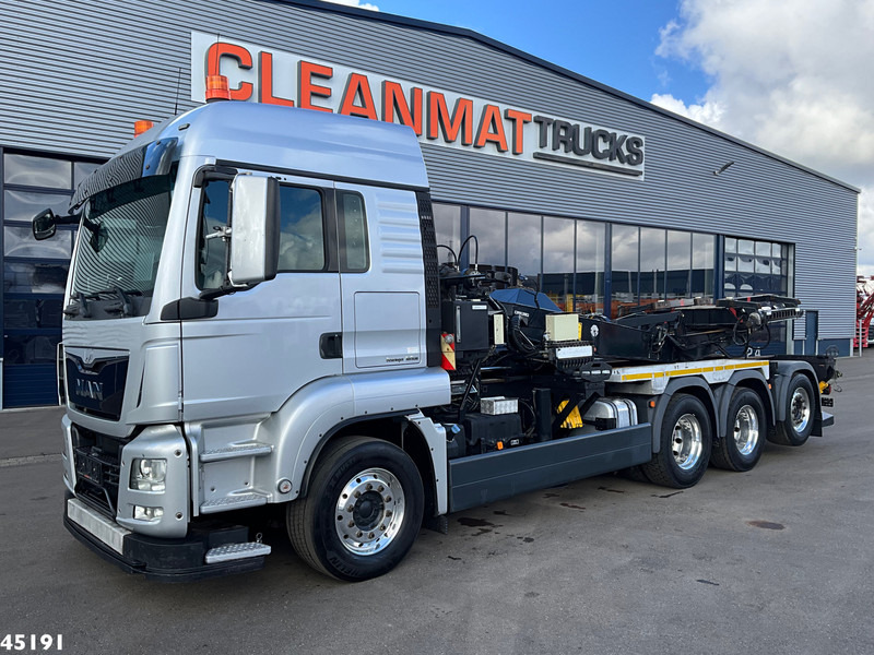 MAN TGS 35.480 Euro 6 8x4 Deuringer Garagetransporter - Kontejnérový podvozek/ Výměnná nástavba: obrázok 5 MAN TGS 35.480 Euro 6 8x4 Deuringer Garagetransporter - Kontejnérový podvozek/ Výměnná nástavba: obrázok 5