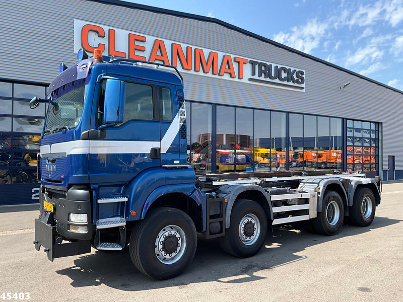 MAN TGS 43.440 8x8 HTS 30 Ton containersysteem + Vossebelt 20m³ container - Nákladne vozidlo - káblový systém: obrázok 4 MAN TGS 43.440 8x8 HTS 30 Ton containersysteem + Vossebelt 20m³ container - Nákladne vozidlo - káblový systém: obrázok 4