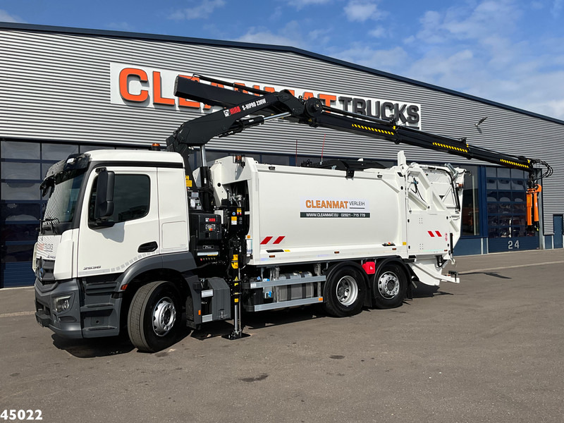 Mercedes-Benz Actros 2536 Zoeller Hiab 23 Tonmeter laadkraan - Auto na odvoz odpadu: obrázok 1 Mercedes-Benz Actros 2536 Zoeller Hiab 23 Tonmeter laadkraan - Auto na odvoz odpadu: obrázok 1