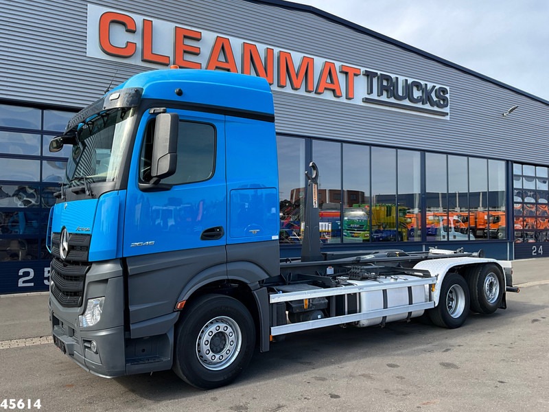 Mercedes-Benz Actros 2545 Euro 6 AJK 25 Tonmeter haakarmsysteem - Hákový nosič kontajnerov: obrázok 5 Mercedes-Benz Actros 2545 Euro 6 AJK 25 Tonmeter haakarmsysteem - Hákový nosič kontajnerov: obrázok 5
