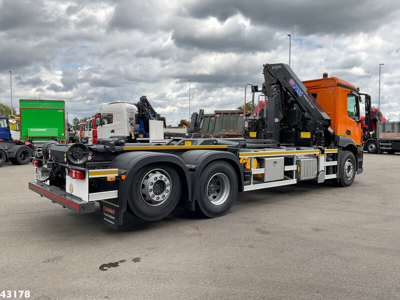 Mercedes-Benz Actros 2643 Euro 6 HMF 23 Tonmeter laadkraan - Hákový nosič kontajnerov, Auto s hydraulickou rukou: obrázok 5 Mercedes-Benz Actros 2643 Euro 6 HMF 23 Tonmeter laadkraan - Hákový nosič kontajnerov, Auto s hydraulickou rukou: obrázok 5