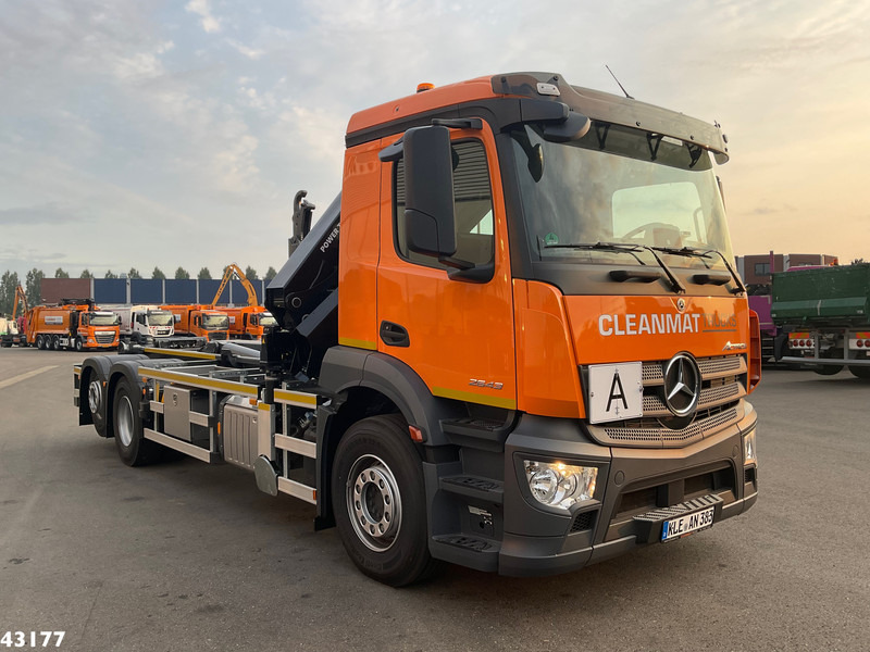 Mercedes-Benz Actros 2643 Euro 6 HMF 23 Tonmeter laadkraan - Hákový nosič kontajnerov, Auto s hydraulickou rukou: obrázok 3 Mercedes-Benz Actros 2643 Euro 6 HMF 23 Tonmeter laadkraan - Hákový nosič kontajnerov, Auto s hydraulickou rukou: obrázok 3