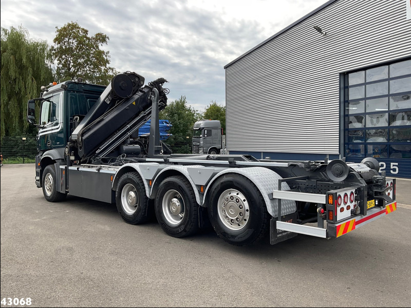 Mercedes-Benz Arocs 3251 8x4 Euro 6 Hiab 28 Tonmeter laadkraan - Hákový nosič kontajnerov, Auto s hydraulickou rukou: obrázok 4 Mercedes-Benz Arocs 3251 8x4 Euro 6 Hiab 28 Tonmeter laadkraan - Hákový nosič kontajnerov, Auto s hydraulickou rukou: obrázok 4