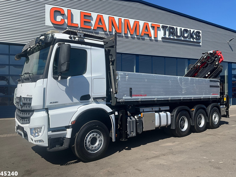 Mercedes-Benz Arocs 3251 8x4 Euro 6 Retarder Palfinger 34 Tonmeter laadkraan + Fly-Jib Just 146.766 km! - Auto s hydraulickou rukou: obrázok 4 Mercedes-Benz Arocs 3251 8x4 Euro 6 Retarder Palfinger 34 Tonmeter laadkraan + Fly-Jib Just 146.766 km! - Auto s hydraulickou rukou: obrázok 4