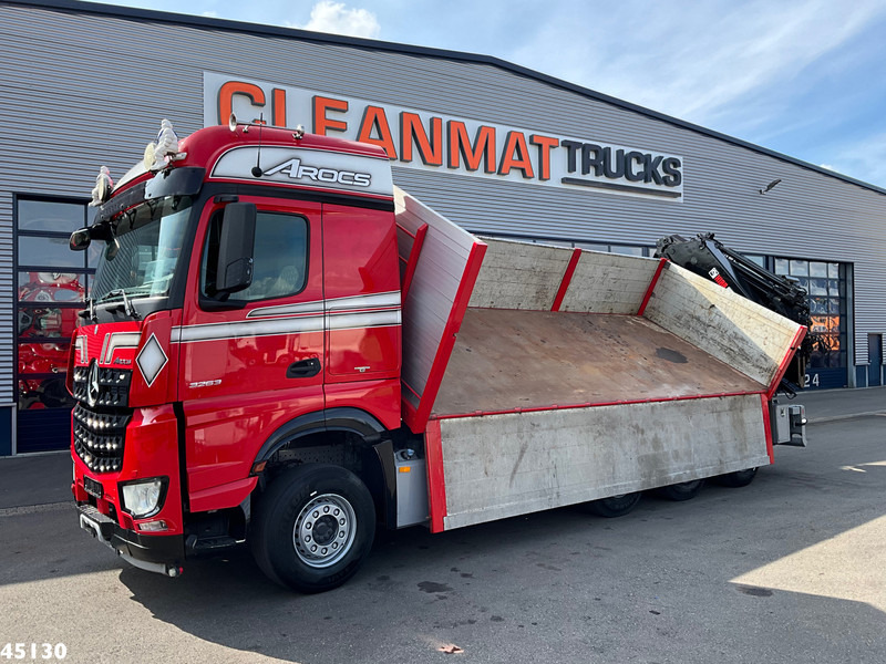 Mercedes-Benz Arocs 3263 8x4 Hiab 37 Tonmeter laadkraan + Fly-Jib - Sklápač, Auto s hydraulickou rukou: obrázok 2 Mercedes-Benz Arocs 3263 8x4 Hiab 37 Tonmeter laadkraan + Fly-Jib - Sklápač, Auto s hydraulickou rukou: obrázok 2