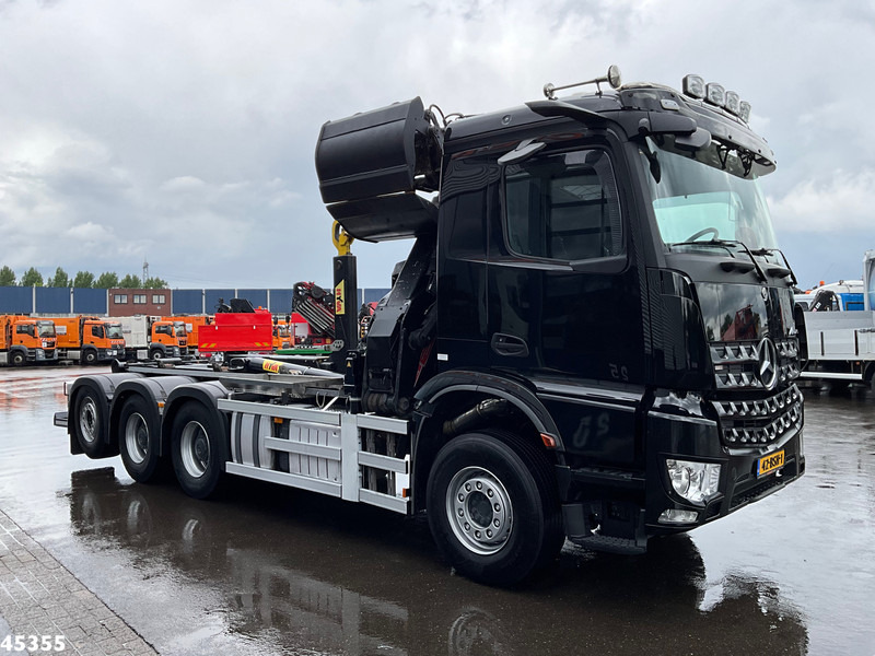 Mercedes-Benz Arocs 3540 8x4 Euro 6 HMF 19 Tonmeter Z-kraan Just 118.906 Km! - Hákový nosič kontajnerov, Auto s hydraulickou rukou: obrázok 5 Mercedes-Benz Arocs 3540 8x4 Euro 6 HMF 19 Tonmeter Z-kraan Just 118.906 Km! - Hákový nosič kontajnerov, Auto s hydraulickou rukou: obrázok 5
