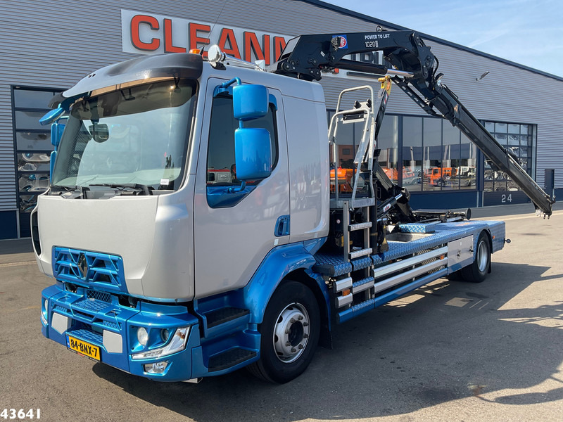 Renault D 240 Euro 6 HMF 10 Tonmeter laadkraan Just 66.850 km! - Hákový nosič kontajnerov, Auto s hydraulickou rukou: obrázok 1 Renault D 240 Euro 6 HMF 10 Tonmeter laadkraan Just 66.850 km! - Hákový nosič kontajnerov, Auto s hydraulickou rukou: obrázok 1