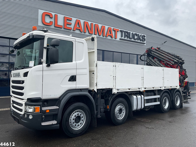 Scania G 450 8x4 Euro 6 Fassi 66 Tonmeter laadkraan + Fly-jib Just 176.555 Km! - Auto s hydraulickou rukou: obrázok 2 Scania G 450 8x4 Euro 6 Fassi 66 Tonmeter laadkraan + Fly-jib Just 176.555 Km! - Auto s hydraulickou rukou: obrázok 2