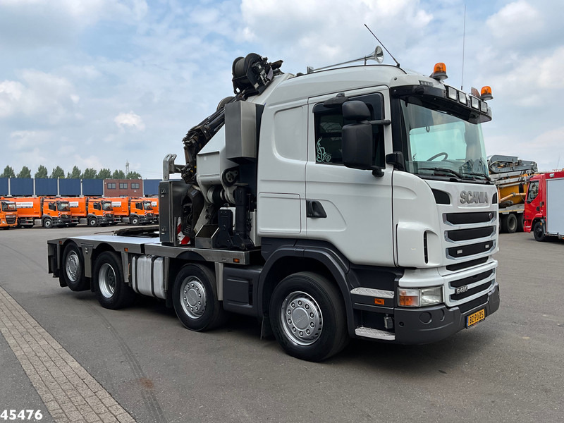 Scania G 480 HMF 85 Tonmeter laadkraan + Fly-Jib - Auto s hydraulickou rukou: obrázok 4 Scania G 480 HMF 85 Tonmeter laadkraan + Fly-Jib - Auto s hydraulickou rukou: obrázok 4