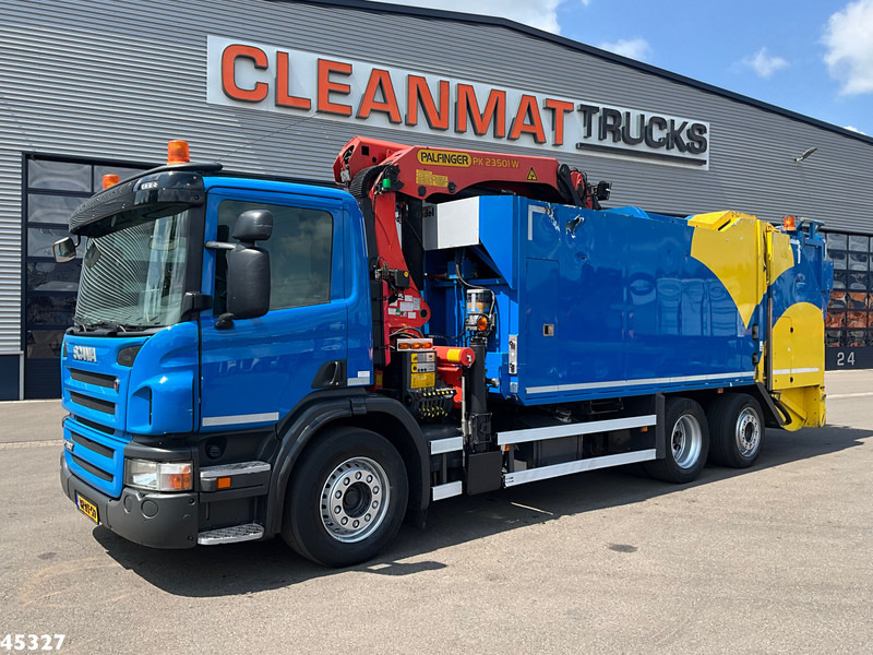 Scania P 280 Geesink / VSA Palfinger 23 Tonmeter laadkraan - Auto na odvoz odpadu: obrázok 2 Scania P 280 Geesink / VSA Palfinger 23 Tonmeter laadkraan - Auto na odvoz odpadu: obrázok 2