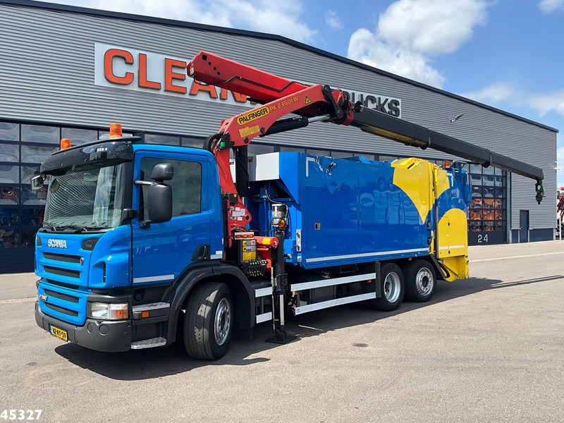 Scania P 280 Geesink / VSA Palfinger 23 Tonmeter laadkraan - Auto na odvoz odpadu: obrázok 1 Scania P 280 Geesink / VSA Palfinger 23 Tonmeter laadkraan - Auto na odvoz odpadu: obrázok 1