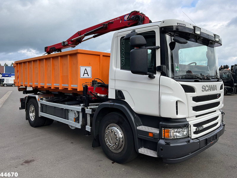 Scania P 320 HMF 12 Tonmeter Z-kraan + Kipper 11m³ - Sklápač, Auto s hydraulickou rukou: obrázok 4 Scania P 320 HMF 12 Tonmeter Z-kraan + Kipper 11m³ - Sklápač, Auto s hydraulickou rukou: obrázok 4