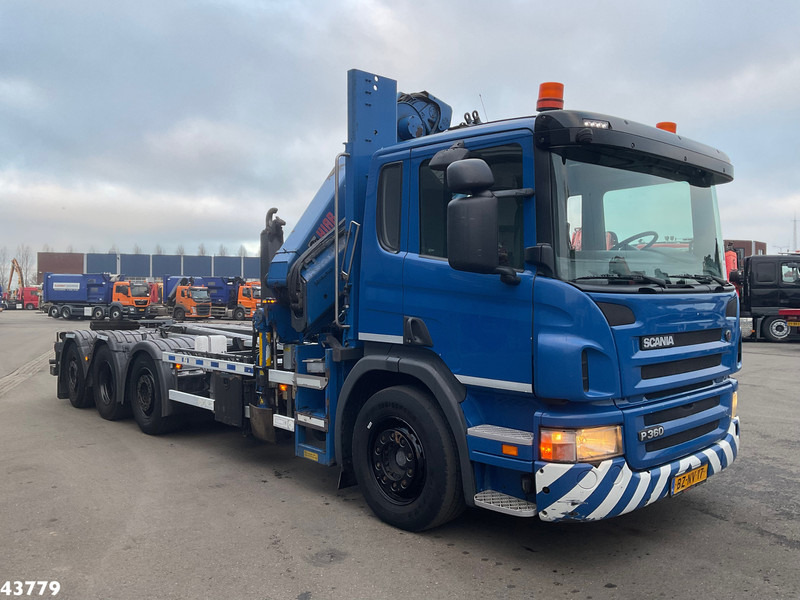 Scania P 360 8x2 Hiab 21 Tonmeter laadkraan - Hákový nosič kontajnerov, Auto s hydraulickou rukou: obrázok 5 Scania P 360 8x2 Hiab 21 Tonmeter laadkraan - Hákový nosič kontajnerov, Auto s hydraulickou rukou: obrázok 5