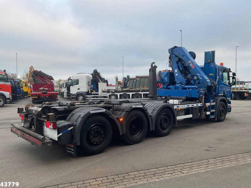 Scania P 360 8x2 Hiab 21 Tonmeter laadkraan - Hákový nosič kontajnerov, Auto s hydraulickou rukou: obrázok 4 Scania P 360 8x2 Hiab 21 Tonmeter laadkraan - Hákový nosič kontajnerov, Auto s hydraulickou rukou: obrázok 4