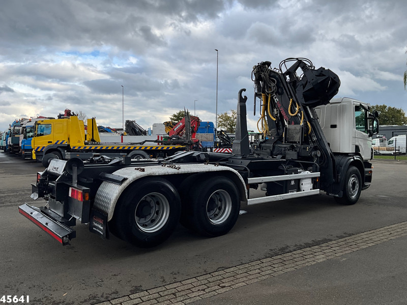 Scania P 380 Terex 14 Tonmeter laadkraan met Poliepgrijper! - Hákový nosič kontajnerov, Auto s hydraulickou rukou: obrázok 5 Scania P 380 Terex 14 Tonmeter laadkraan met Poliepgrijper! - Hákový nosič kontajnerov, Auto s hydraulickou rukou: obrázok 5