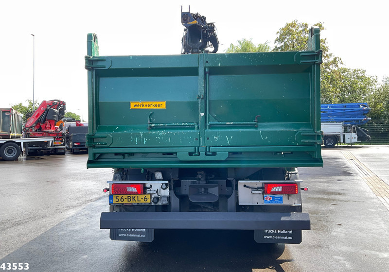 Scania P 410 8x4 Euro 6 HMF 18 Tonmeter laadkraan - Sklápač, Auto s hydraulickou rukou: obrázok 4 Scania P 410 8x4 Euro 6 HMF 18 Tonmeter laadkraan - Sklápač, Auto s hydraulickou rukou: obrázok 4