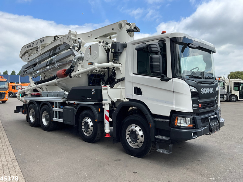Scania P 450 XT 8x4 Euro 6 Retarder CIFA 7m³ Mixer + Pumi Pump 25 m³ NEW AND UNUSED! - Domiešavač: obrázok 3 Scania P 450 XT 8x4 Euro 6 Retarder CIFA 7m³ Mixer + Pumi Pump 25 m³ NEW AND UNUSED! - Domiešavač: obrázok 3