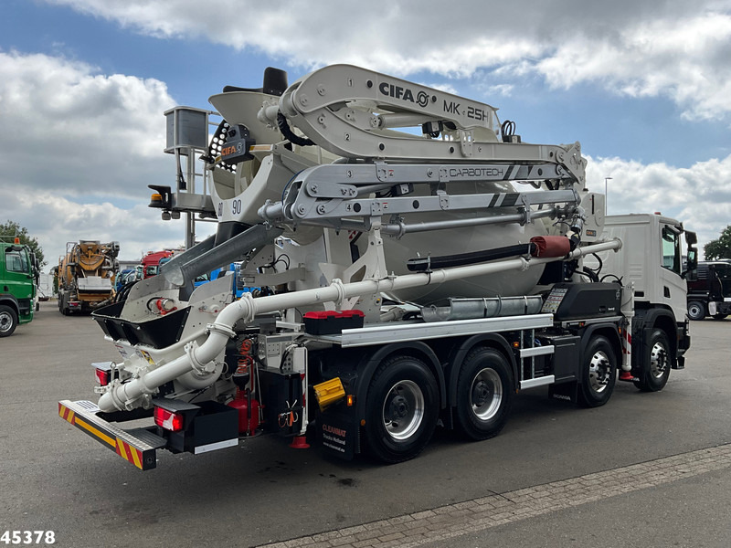 Scania P 450 XT 8x4 Euro 6 Retarder CIFA 7m³ Mixer + Pumi Pump 25 m³ NEW & UNUSED! - Domiešavač: obrázok 4 Scania P 450 XT 8x4 Euro 6 Retarder CIFA 7m³ Mixer + Pumi Pump 25 m³ NEW & UNUSED! - Domiešavač: obrázok 4