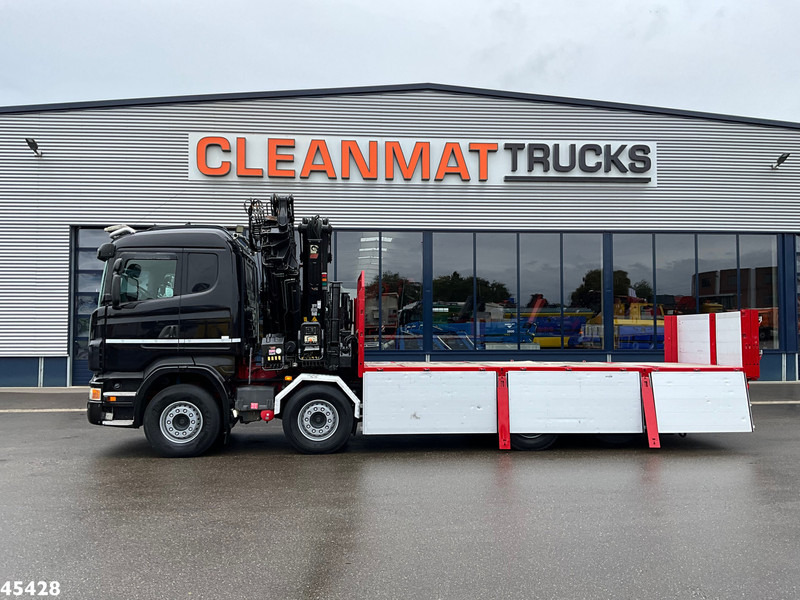 Scania R 480 8x2 Retarder Hiab 47 Tonmeter laadkraan + Fly-Jib! Just 242.931 km! - Auto s hydraulickou rukou: obrázok 4 Scania R 480 8x2 Retarder Hiab 47 Tonmeter laadkraan + Fly-Jib! Just 242.931 km! - Auto s hydraulickou rukou: obrázok 4