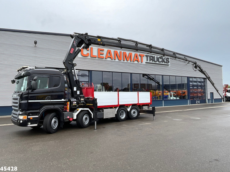 Scania R 480 8x2 Retarder Hiab 47 Tonmeter laadkraan + Fly-Jib! Just 242.931 km! - Auto s hydraulickou rukou: obrázok 1 Scania R 480 8x2 Retarder Hiab 47 Tonmeter laadkraan + Fly-Jib! Just 242.931 km! - Auto s hydraulickou rukou: obrázok 1