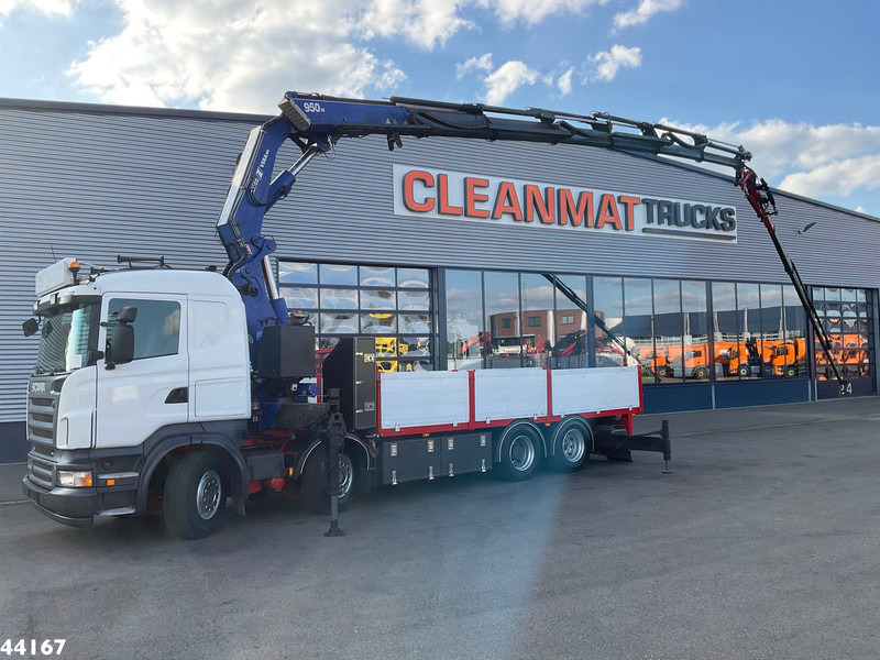 Scania R 480 Amco Veba 95 Tonmeter laadkraan + Fly-Jib - Auto s hydraulickou rukou: obrázok 1 Scania R 480 Amco Veba 95 Tonmeter laadkraan + Fly-Jib - Auto s hydraulickou rukou: obrázok 1