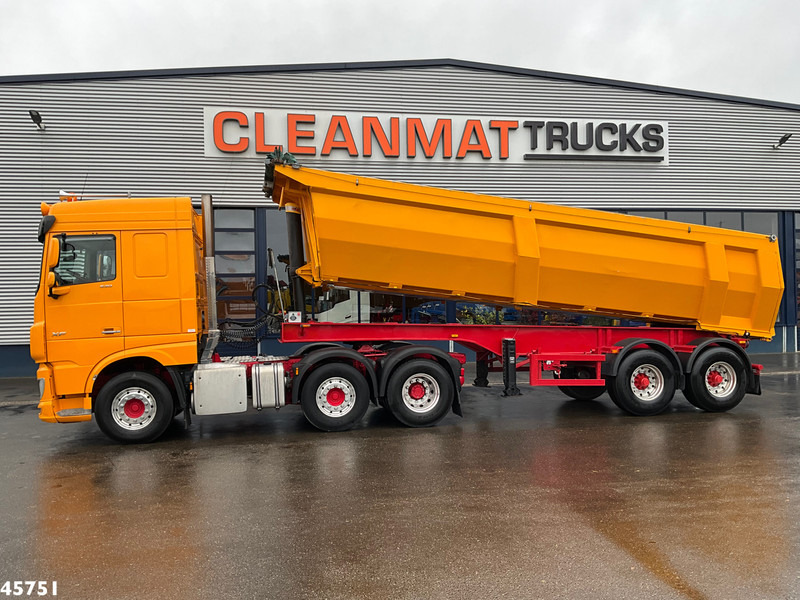 DAF FTG XF 530 6x2 Euro 6 ZF Intarder Kiphydrauliek + OVA 2-assige kipoplegger 32m³ - Ťahač: obrázok 1 DAF FTG XF 530 6x2 Euro 6 ZF Intarder Kiphydrauliek + OVA 2-assige kipoplegger 32m³ - Ťahač: obrázok 1