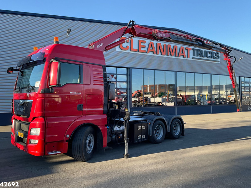 MAN TGX 28.440 Euro 6 Fassi 23 Tonmeter laadkraan + Fly-Jib - Ťahač: obrázok 1 MAN TGX 28.440 Euro 6 Fassi 23 Tonmeter laadkraan + Fly-Jib - Ťahač: obrázok 1