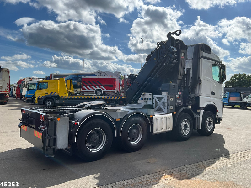 Ťahač Mercedes-Benz Arocs 3253 8x4 Hiab 105 Tonmeter laadkraan: obrázok 7