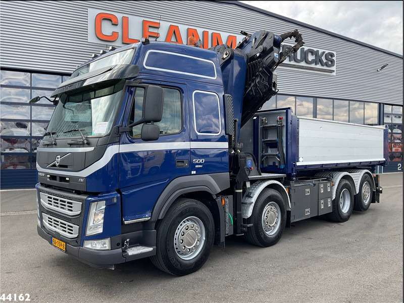 Volvo FM 500 Euro 6 HMF 50 Tonmeter laadkraan + Fly-Jib - Sklápač, Auto s hydraulickou rukou: obrázok 4 Volvo FM 500 Euro 6 HMF 50 Tonmeter laadkraan + Fly-Jib - Sklápač, Auto s hydraulickou rukou: obrázok 4