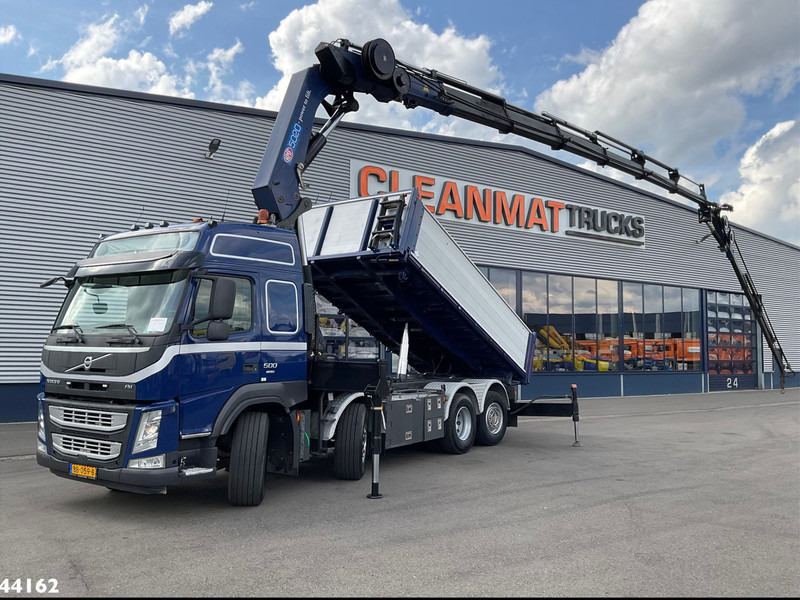Volvo FM 500 Euro 6 HMF 50 Tonmeter laadkraan + Fly-Jib - Auto s hydraulickou rukou: obrázok 2 Volvo FM 500 Euro 6 HMF 50 Tonmeter laadkraan + Fly-Jib - Auto s hydraulickou rukou: obrázok 2