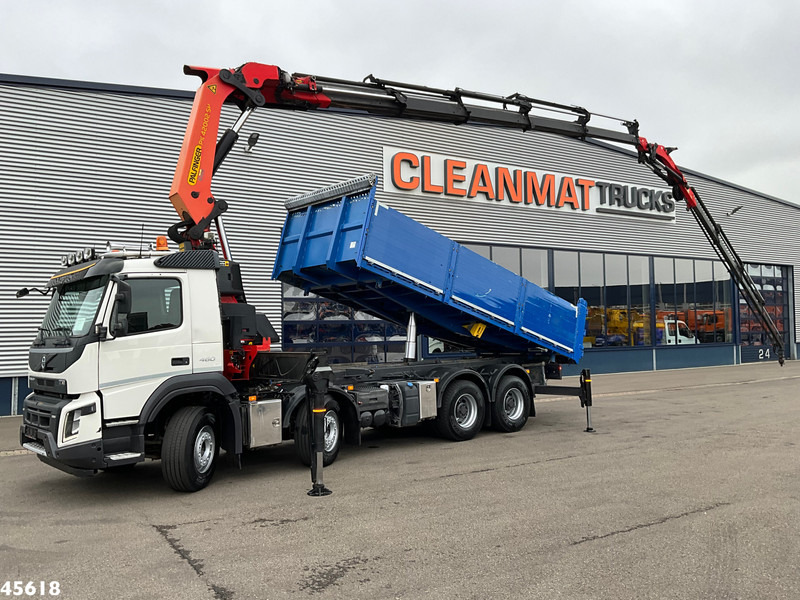 Volvo FMX 460 8x4 Euro 6 Palfinger 42 Tonmeter laadkraan + Fly-Jib! - Auto s hydraulickou rukou: obrázok 1 Volvo FMX 460 8x4 Euro 6 Palfinger 42 Tonmeter laadkraan + Fly-Jib! - Auto s hydraulickou rukou: obrázok 1