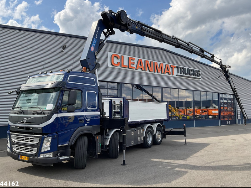 Volvo Volvo FM 500 Euro 6 HMF 50 Tonmeter laadkraan + Fly-Jib - Auto s hydraulickou rukou: obrázok 1 Volvo Volvo FM 500 Euro 6 HMF 50 Tonmeter laadkraan + Fly-Jib - Auto s hydraulickou rukou: obrázok 1