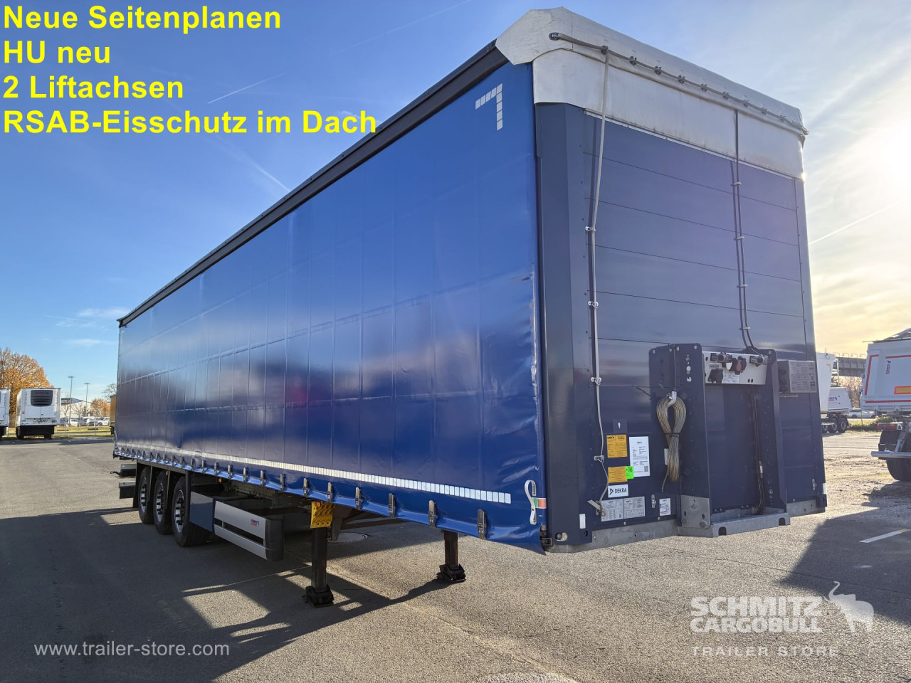 SCHMITZ Auflieger Curtainsider Standard - Plachtový náves: obrázok 1 SCHMITZ Auflieger Curtainsider Standard - Plachtový náves: obrázok 1