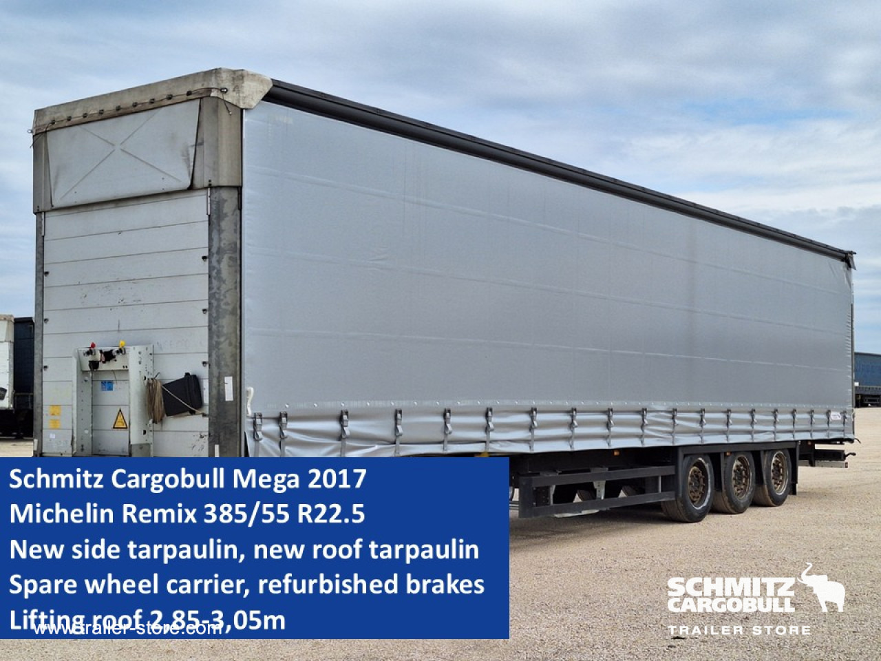 SCHMITZ Curtainsider Mega - Plachtový náves: obrázok 1 SCHMITZ Curtainsider Mega - Plachtový náves: obrázok 1
