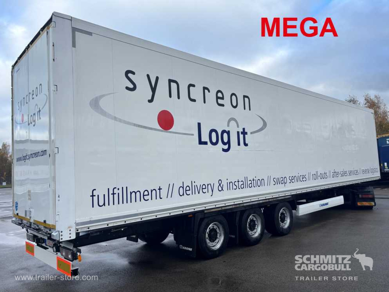 KRONE Dryfreight Standard Double deck - Náves skriňové: obrázok 1 KRONE Dryfreight Standard Double deck - Náves skriňové: obrázok 1