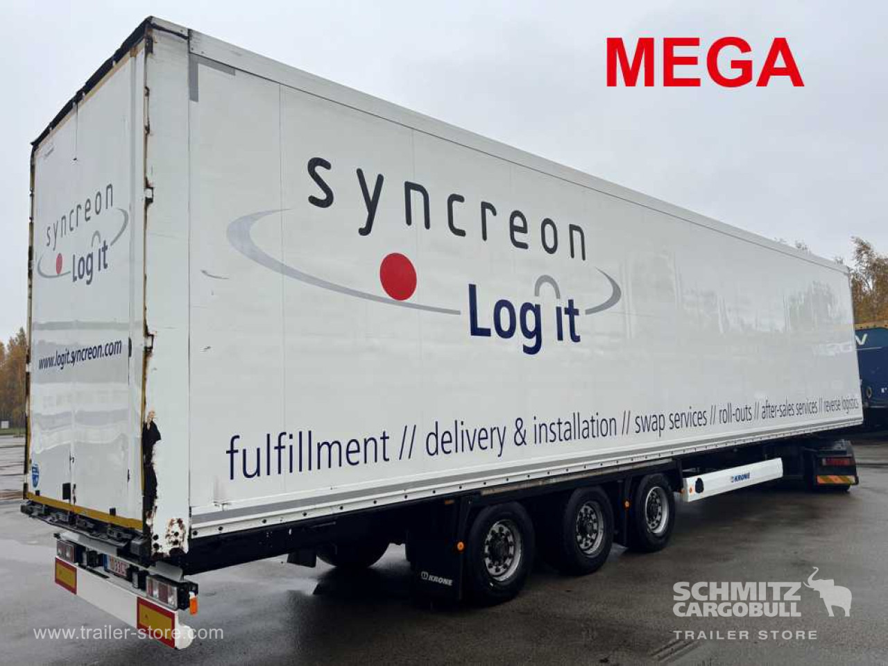 KRONE Dryfreight Standard Double deck - Náves skriňové: obrázok 1 KRONE Dryfreight Standard Double deck - Náves skriňové: obrázok 1