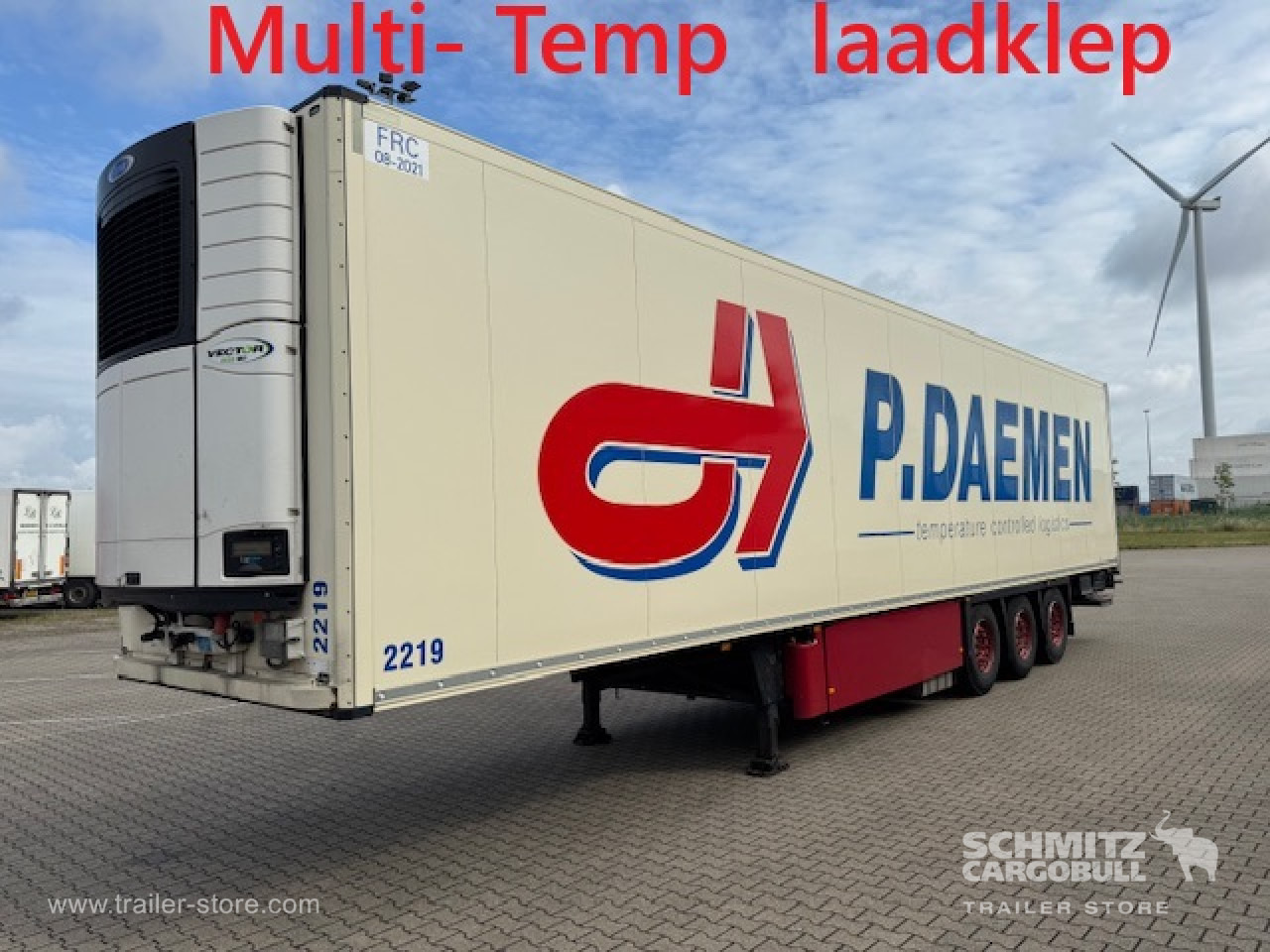 SCHMITZ Oplegger Vries Multitemp Taillift - Náves izotermické: obrázok 1 SCHMITZ Oplegger Vries Multitemp Taillift - Náves izotermické: obrázok 1