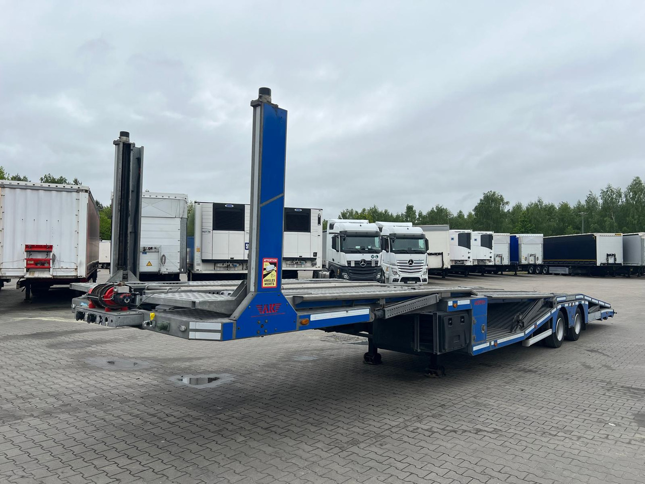 AKSOYLU YR2 autotransporter semi-trailer / 2023 - Náves prepravník áut: obrázok 5 AKSOYLU YR2 autotransporter semi-trailer / 2023 - Náves prepravník áut: obrázok 5