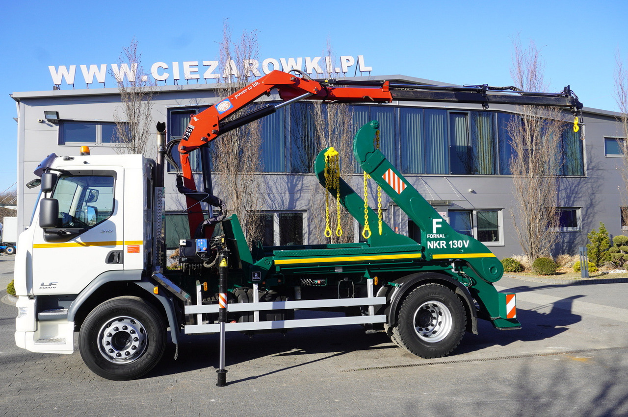 DAF LF 18.310 E6 / Skip loader Fornal NKR 130V / HDS HMF 735 K2 / Manual gearbox - Hákový nosič kontajnerov, Auto s hydraulickou rukou: obrázok 4 DAF LF 18.310 E6 / Skip loader Fornal NKR 130V / HDS HMF 735 K2 / Manual gearbox - Hákový nosič kontajnerov, Auto s hydraulickou rukou: obrázok 4