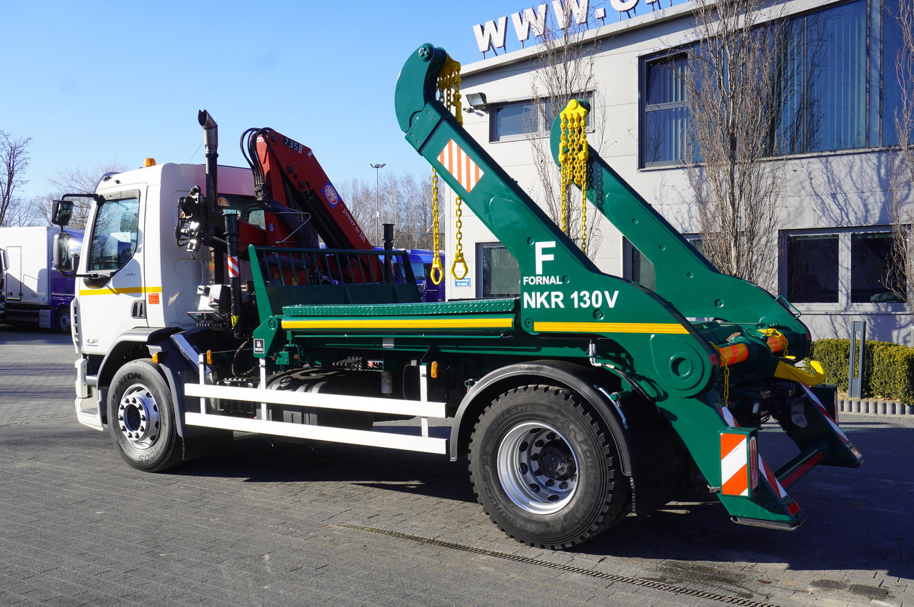 DAF LF 18.310 E6 / Skip loader Fornal NKR 130V / HDS HMF 735 K2 / Manual gearbox - Hákový nosič kontajnerov, Auto s hydraulickou rukou: obrázok 5 DAF LF 18.310 E6 / Skip loader Fornal NKR 130V / HDS HMF 735 K2 / Manual gearbox - Hákový nosič kontajnerov, Auto s hydraulickou rukou: obrázok 5