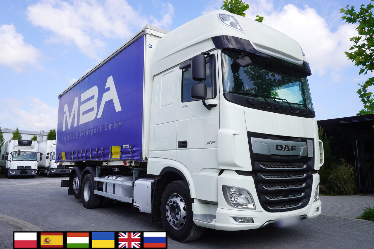 DAF XF 480 SSC / Curtainsider 19 EPAL / 2021 - Plachtové nákladné vozidlo: obrázok 1 DAF XF 480 SSC / Curtainsider 19 EPAL / 2021 - Plachtové nákladné vozidlo: obrázok 1