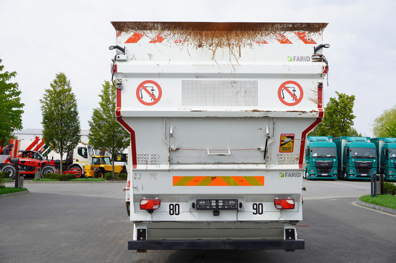 Farid Industrie RCV T1SM-23 garbage truck body - Výmenná nadstavba na prevoz odpadu pre Podvozek s kabinou: obrázok 4 Farid Industrie RCV T1SM-23 garbage truck body - Výmenná nadstavba na prevoz odpadu pre Podvozek s kabinou: obrázok 4